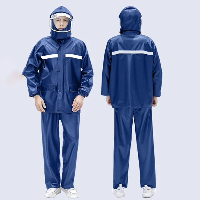 폭우 속에서도 편안하고 안전한 라이딩을 위한 다목적 오토바이 비옷