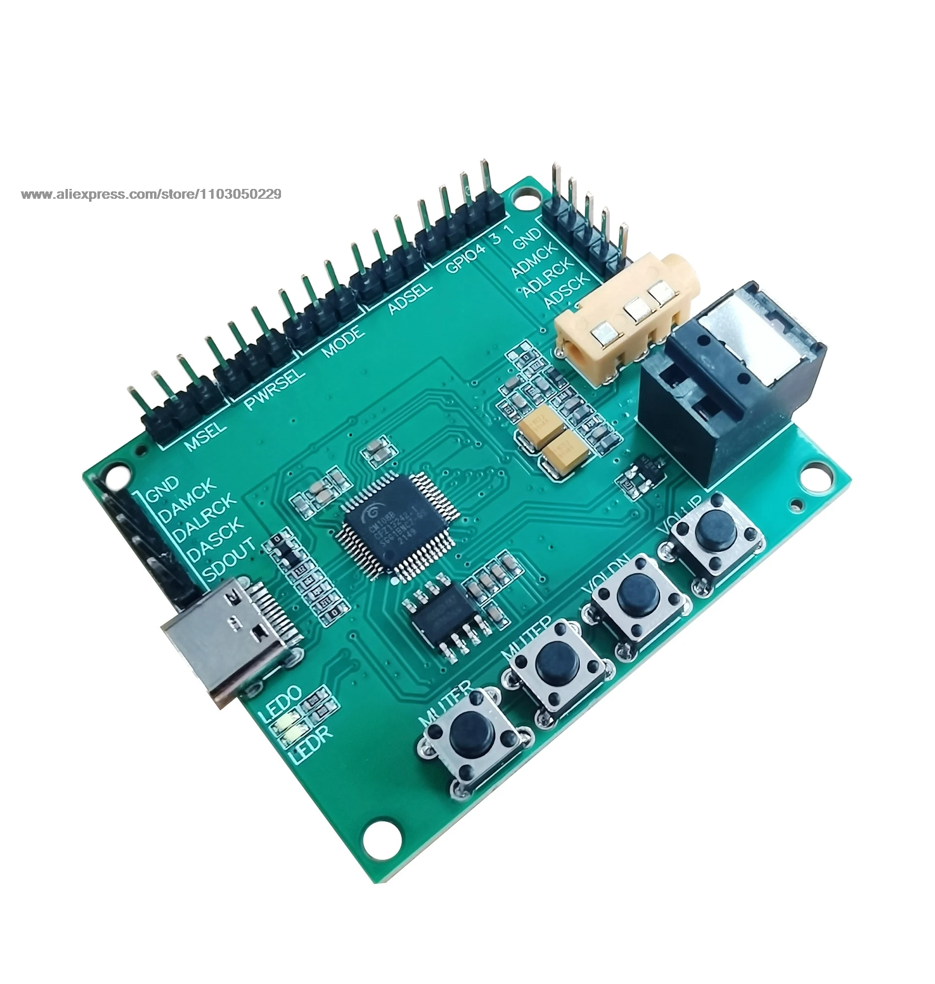CM108B  ī   , USB Typec to I2S , SPDIF    