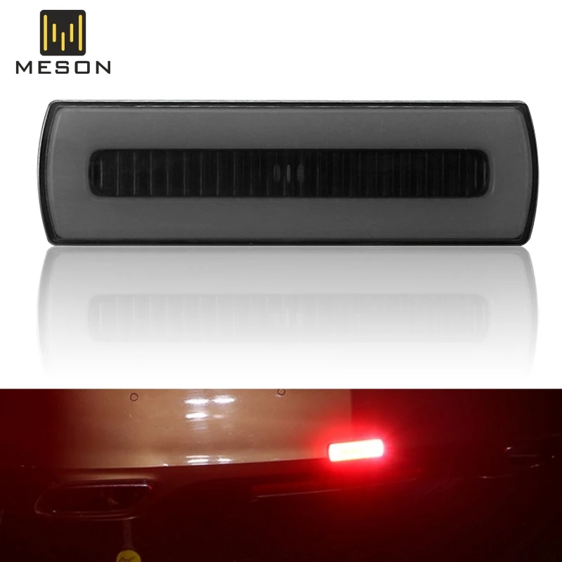 1pc Led Car Warning Tail Lights 9v80v Brake Stop Safety Indicator Lamp