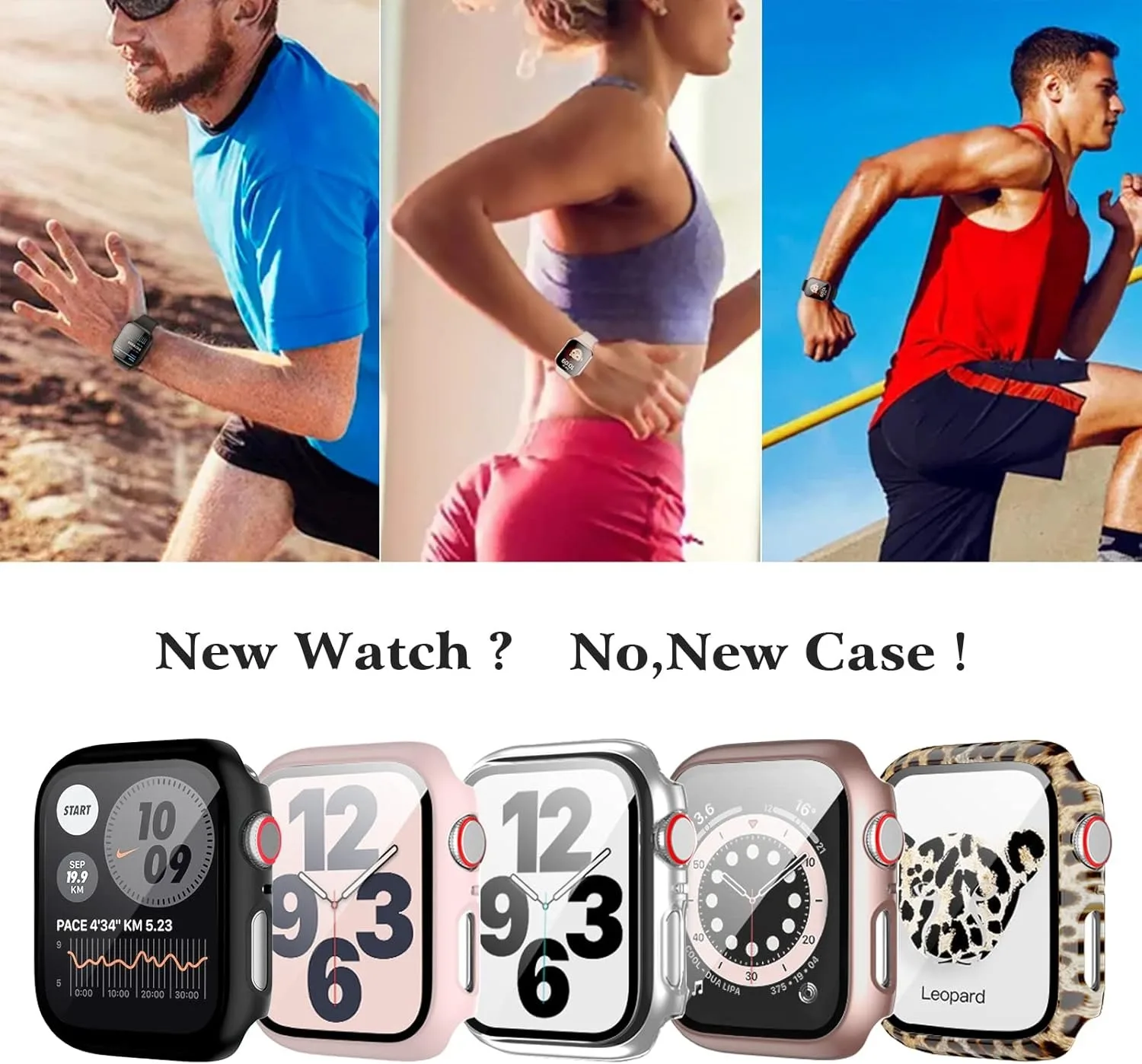 Frosted Matte Frame with Glass Screen Protector - Drop-Proof Case