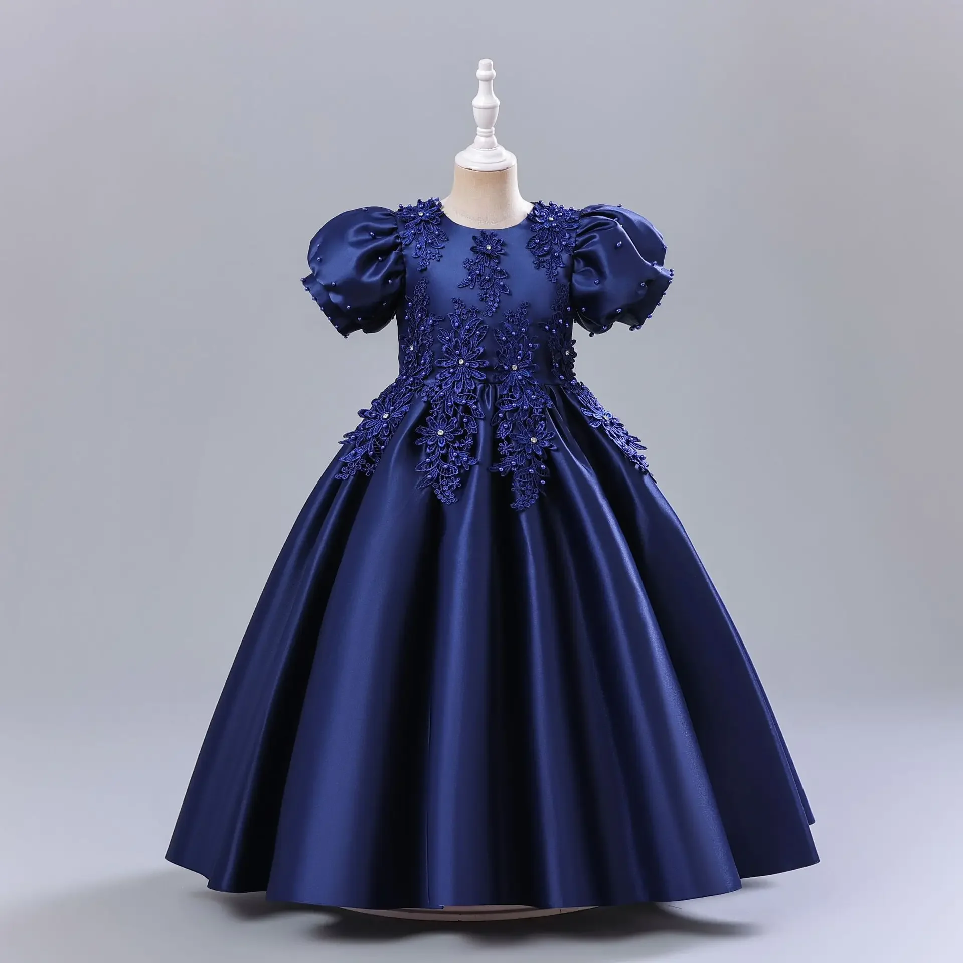 

Children's Dress Princess Girl Baby's First Birthday Wedding Evening Girl Flower Girl Dress