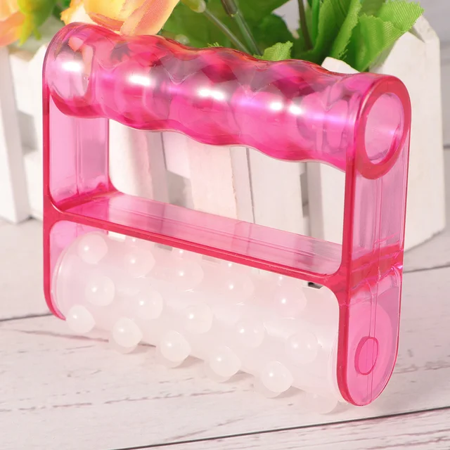 2 Pcs Massage Tool Rollers Body Tools Whole Trigger Point Massager Pp Cellulite Facial 4