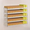 Cigarette Shop Showcase Acrylic Display Stand Racks Automatic Pusher Display Cigarette Cabinet Rack Holder for Supermarket Store 1
