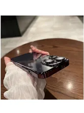  luxury phone case for iphone 14 pro max 13 11 camera protective shockproof transparent clear cover for iphone xr xs x 12 shield 