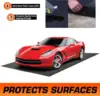 Original XL Garage Floor Mat, (22' x 8'10"), (Includes Double Sided Tape), Protects Surfaces 4