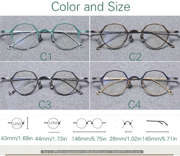 Yujo Unisex Eyeglasses Image 1