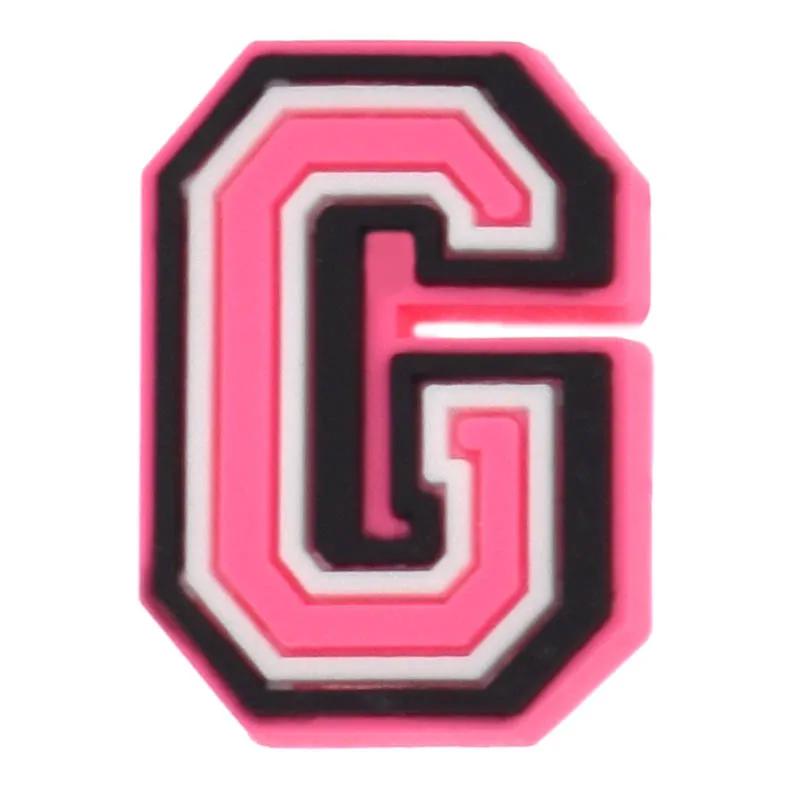 Vibrant Pink Shoe Charms for Personalized Footwear and Accessories