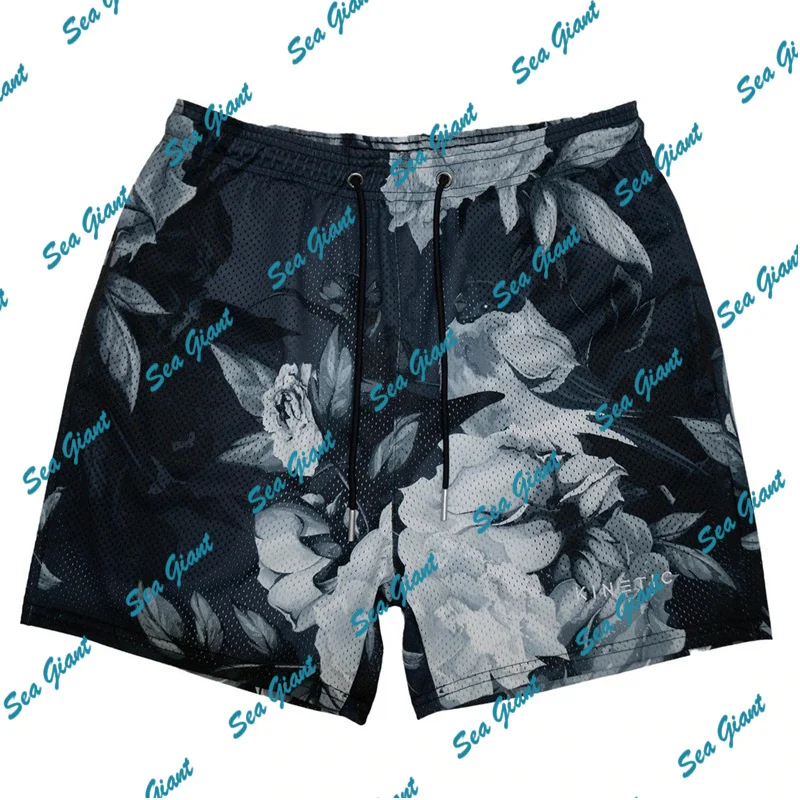 Men Shorts Fitness Mesh Breathable Summer Basketball Running Embroidery outdoor sports sweatpants