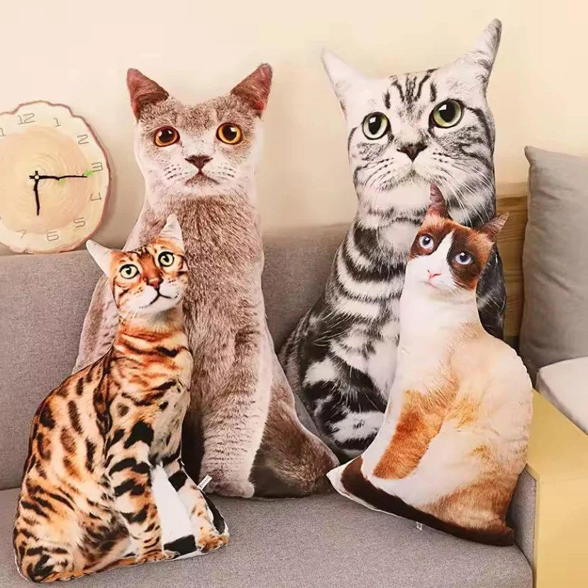 Valentine's Day Photo Custom Pillow Cushion Personalized Photo DIY Humanoid Pillow Pet Animal Pillow Sofa Car Decoration  Travel 3