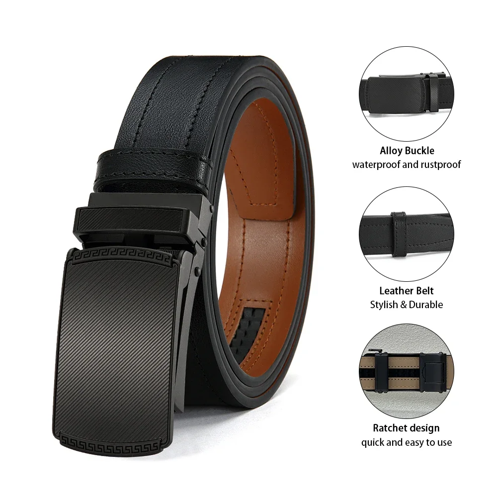 JACNAIP männer Leder Gürtel Marke Gürtel Top PU Qualität Männer Gürtel Luxus Designer Leder Gürtel Metall Schnalle Männliche Gürtel – Detail 2