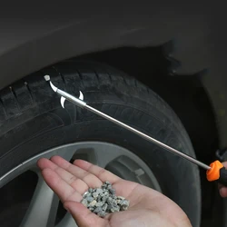 Car Tire Cleaning Hook Multifunctional Stone Cleaning Groove Broken Stone Remover Slot Stones Cleaner Tool Car Repair Tools