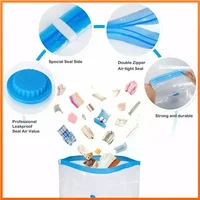 3/5PCS Vacuum Storage Bags For Clothes,Bedding,Space Saving Bags Storage Vacuum Seal Packet,Folding Compressed Organizer Bag 2