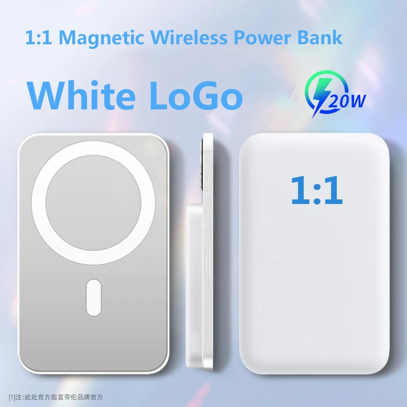 usb power bank 2022 1:1 10000mAh Portable Magnetic Wireless Power Bank For iphone 12 13 13Pro Max Mini Powerbank Mobile Phone External Battery usb c power bank