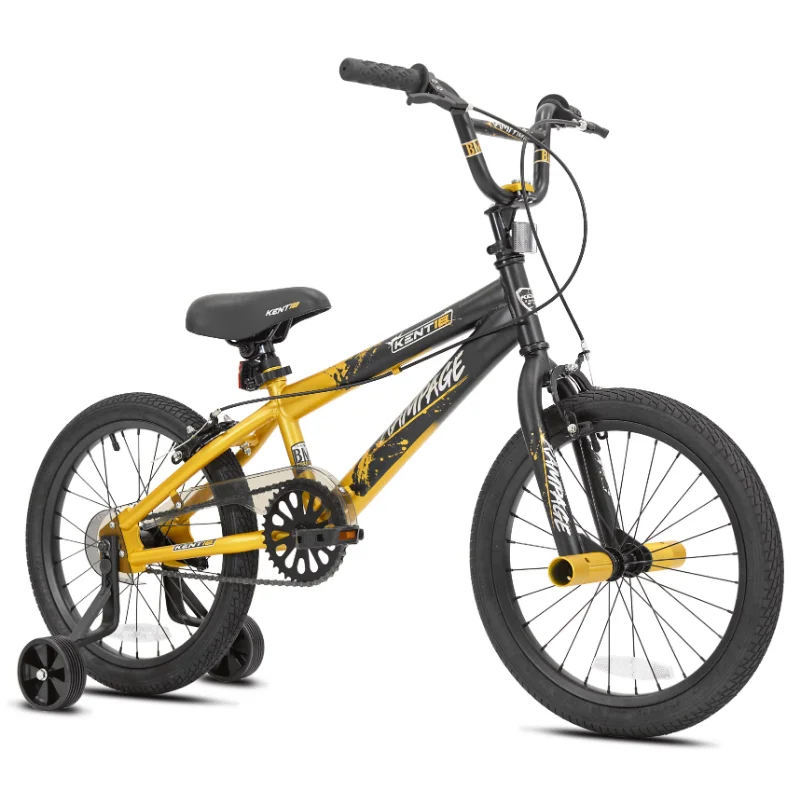 

Kent Bicycle 18 in. Rampage Boy's BMX Child Bicycle, Gold and Black bicycle road bike carbon road bike bicycles bikes