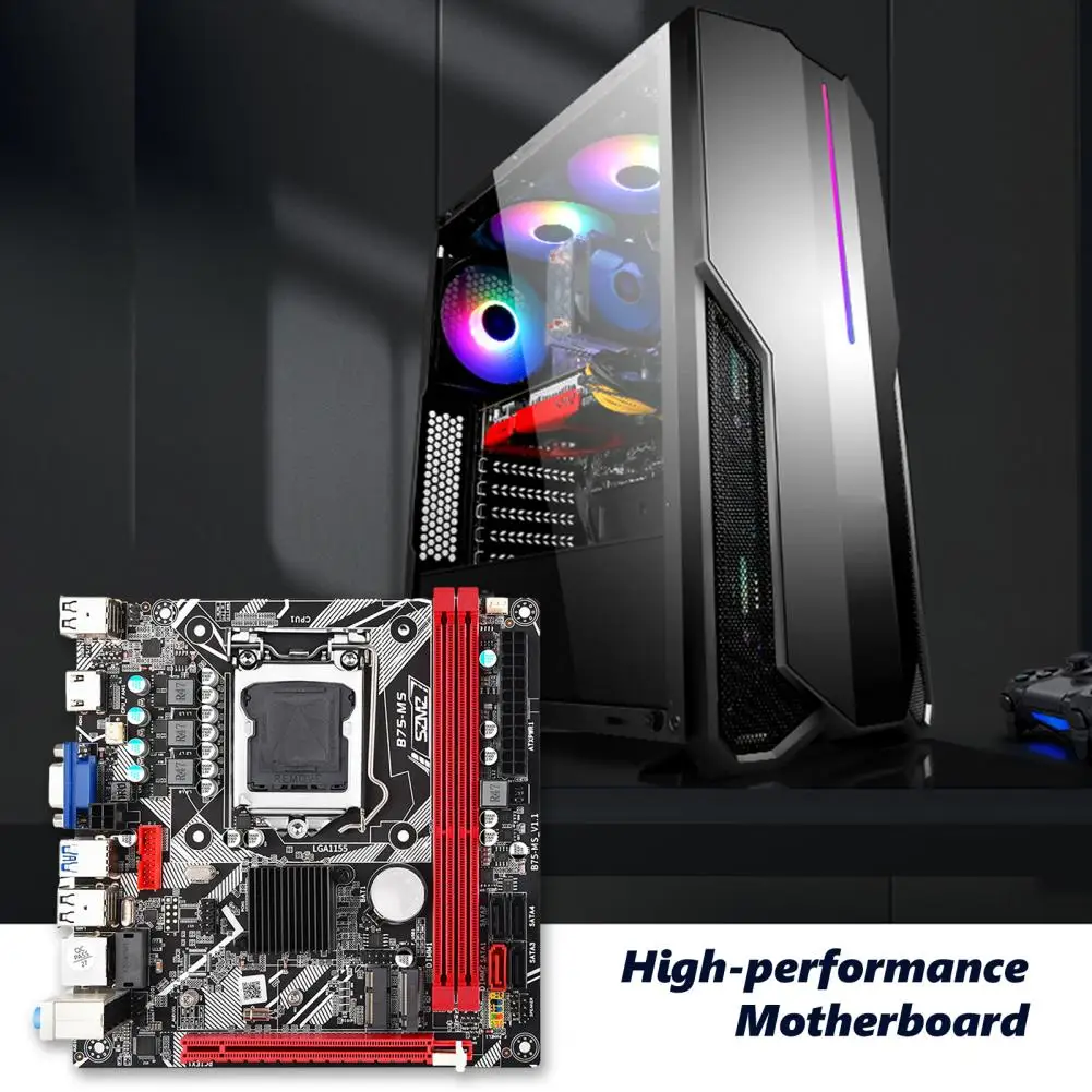  B75-ms ǻ , ũž Ddr3   Nvme-m.2, Lga 1155 