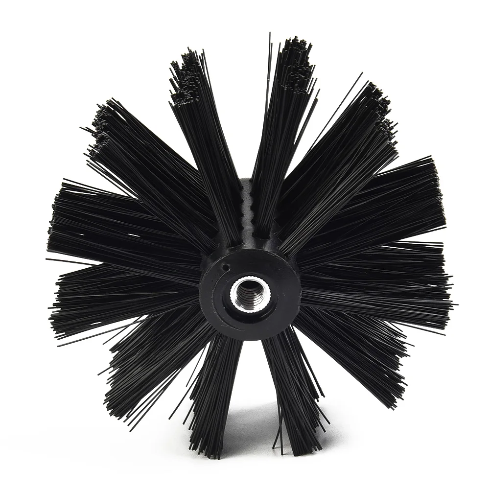 100mm /150mmChimney Brush Rotary Chimney Brush Nylon Dryer Vent Cleaning Brush Chimney Dust Remover Household Cleaning Tools 4