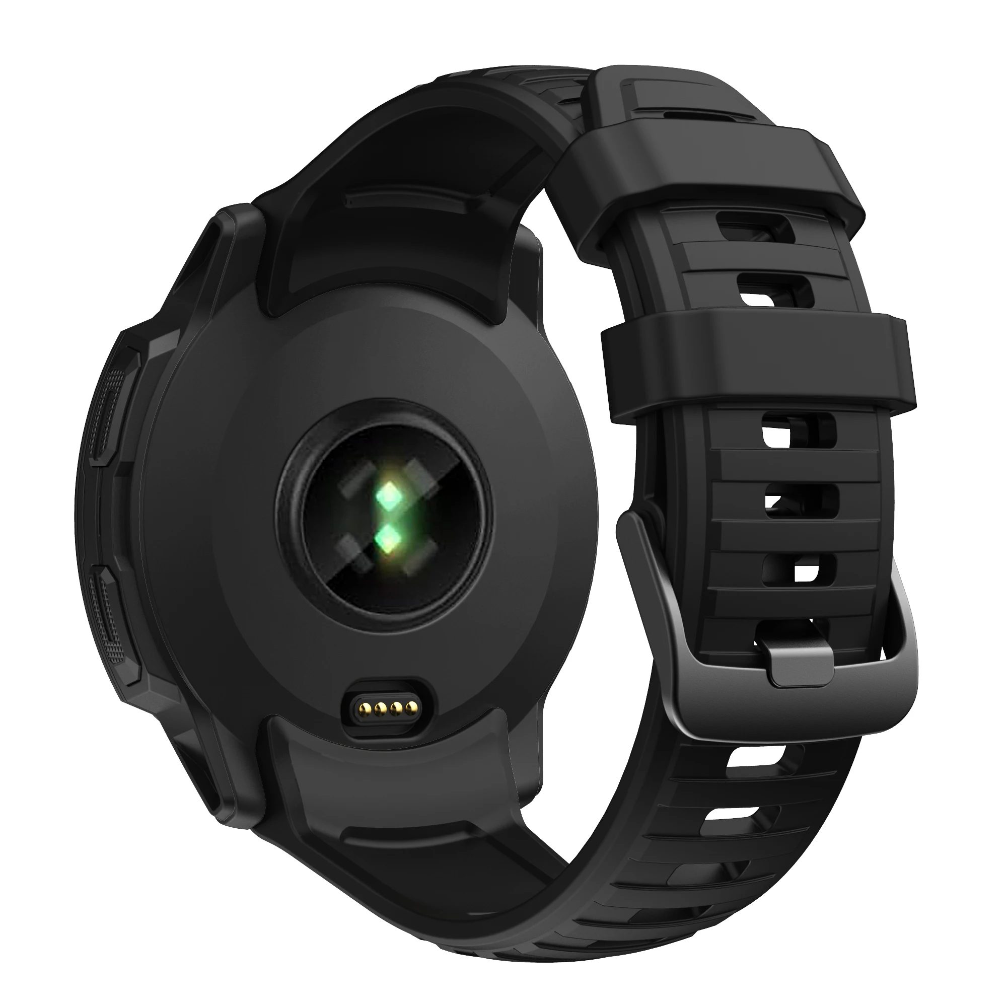Garmin Instinct 2X 솔라 스트랩 실리콘 손목 밴드 26mm Correa Garmin Instinct 2X 팔찌 액세서리 용 공식 시계 밴드