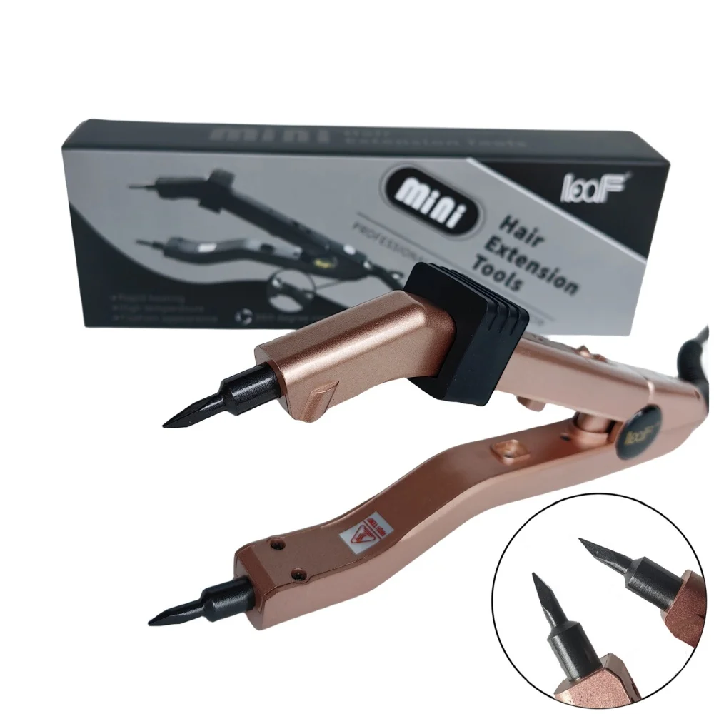 Hair Extension Tool 609B adjustable Temperature 220℃ Smart Mini Heating Sharp Tip keratin Hair Extension tool Keratin Bonding Fusion