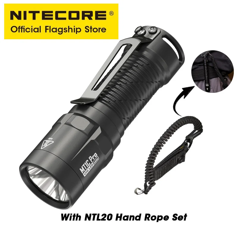 NITECORE MT1C Pro Compact Tactical Flashlight 1000 Lumens EDC