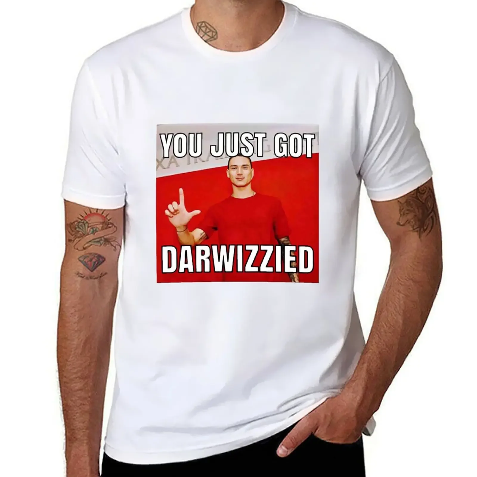 

You Just Got Darwizzied T-shirt Short sleeve tee sweat graphics men clothings