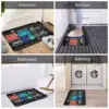 Pedal Board Of The Starz Guitar Anti-Slip Rug Doormat Living Room Mat Hallway Carpet Welcome Decorative 5