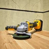 PATUOPRO 125mm Electric Angle Grinder 5000-9000RPM Brushless Cutter Machine Variable Impact Grinding Tool For Makita 18V Battery 6
