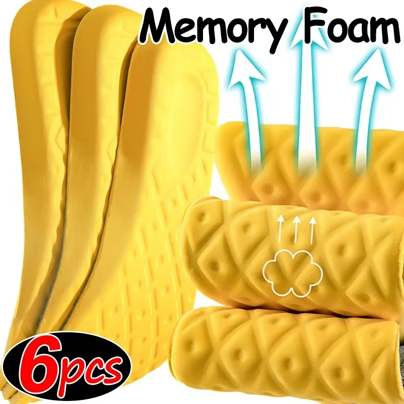 

4D Мягкие латексные стельки унисекс, высокоэластичные спортивные стельки для обуви, дышащие вставки с поддержкой свода стопы, подушка с имитацией электрошока