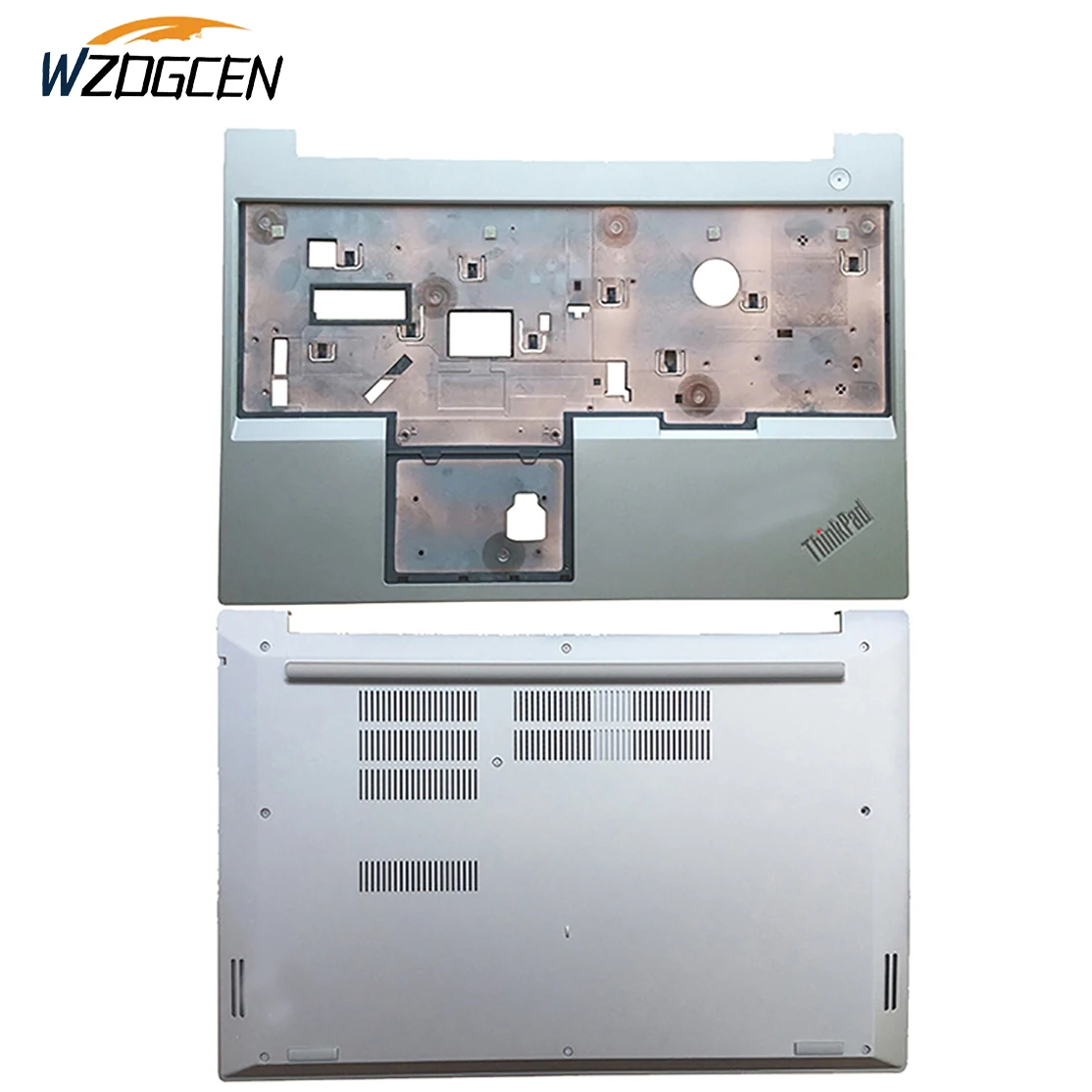 

New Silver For Lenovo ThinkPad E580 E585 LCD Back Palmrest Upper Cover Housing Bottom Case Shell 01LW411