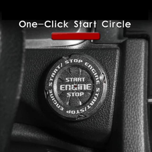 Car One-click Start Button cover Decorative Protective Cover For