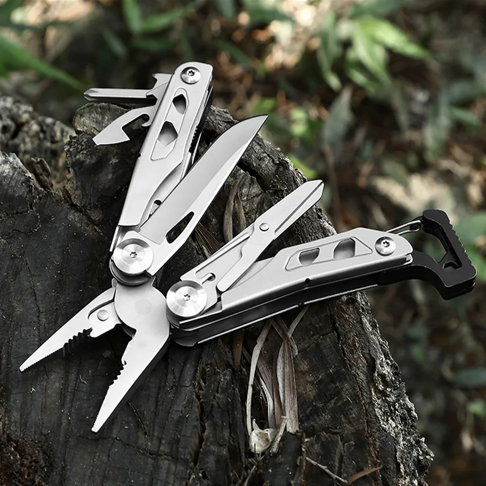 Survival Hand Tools Multifunctional Pliers Tactical Folding Knife