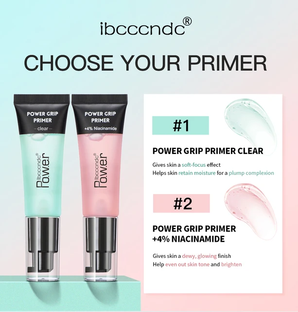 Power Grip Primer Colorless Gel-Based Hydrating Face Primer Evens 