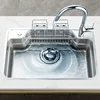 Japanese Sink Multi-functional For Nano Coating Metal Kitchen Sinks Light Luxury Simple Household Sinks For Rental House 1