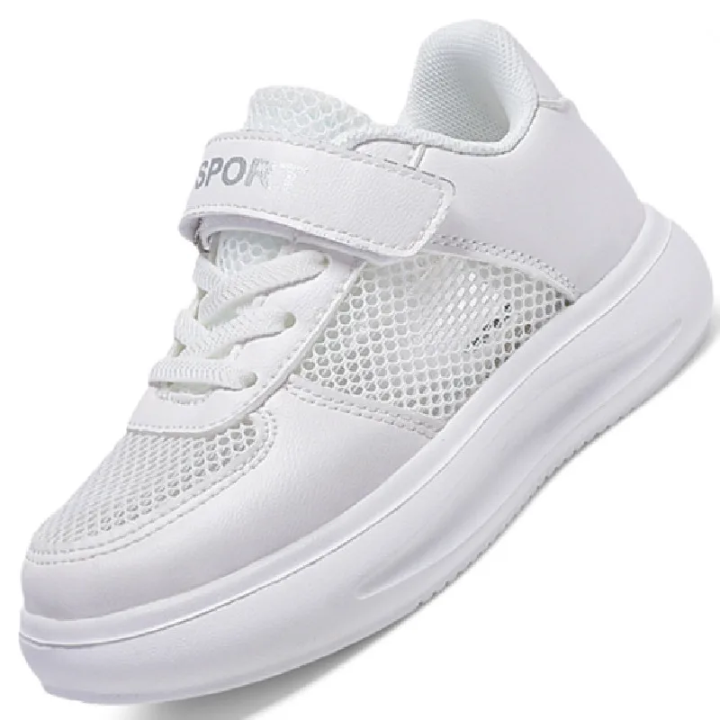 

Kids Running Shoes for Boys New Spring Fashion Leather Casual Walking Sneakers Children Breathable Comfort Sport Outdoor 27-39