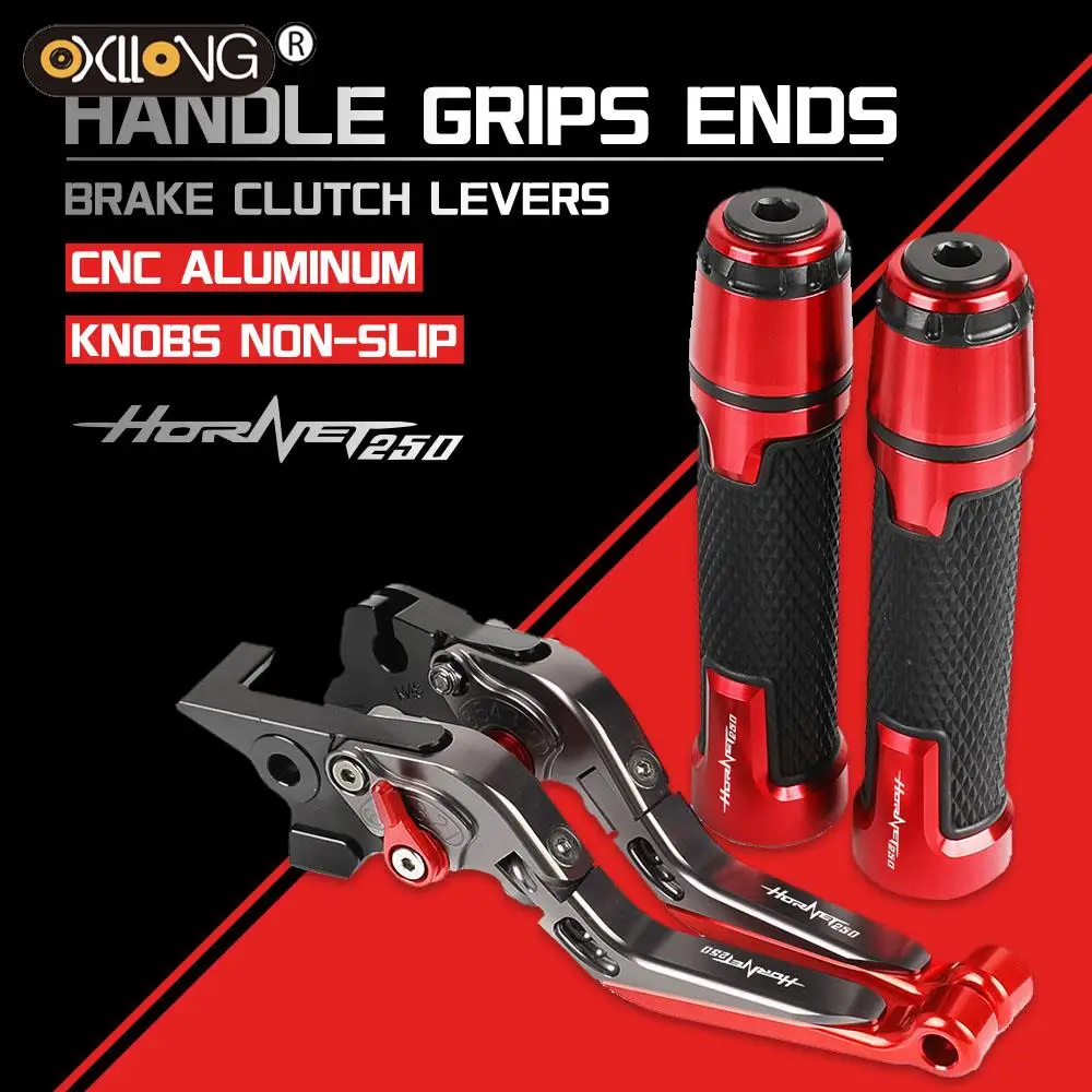 

FOR HONDA hoRnet 250 2001 Motorcycle CNC Brake Clutch Levers Handlebar knobs Handle Hand Grip Ends FOR HONDA hoRnet 250 2001