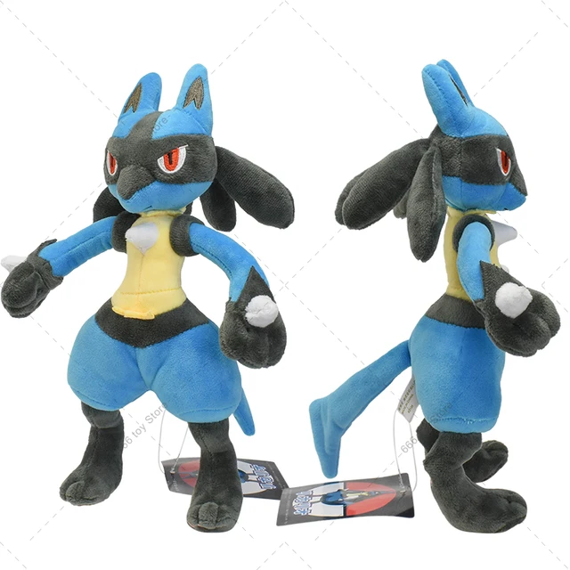 Shiny Lucario Pokemon Plush Doll Soft Animal Hot Toys Great