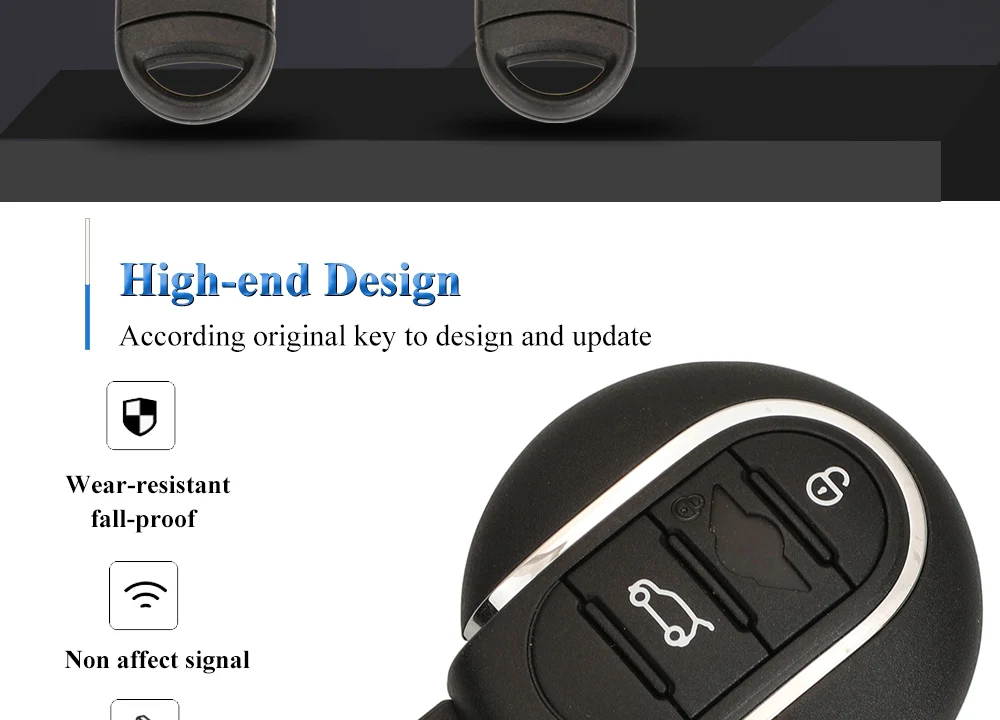 Keyforkess 3/4BTN Smart telecomando auto portachiavi 315MHz 434MHz ID49 per BMW Mini Cooper Countryman Clubman F-Series F55 F56 2015-2018 - Sa0e8186cdc7e46b8b008c5636b0e0b73H