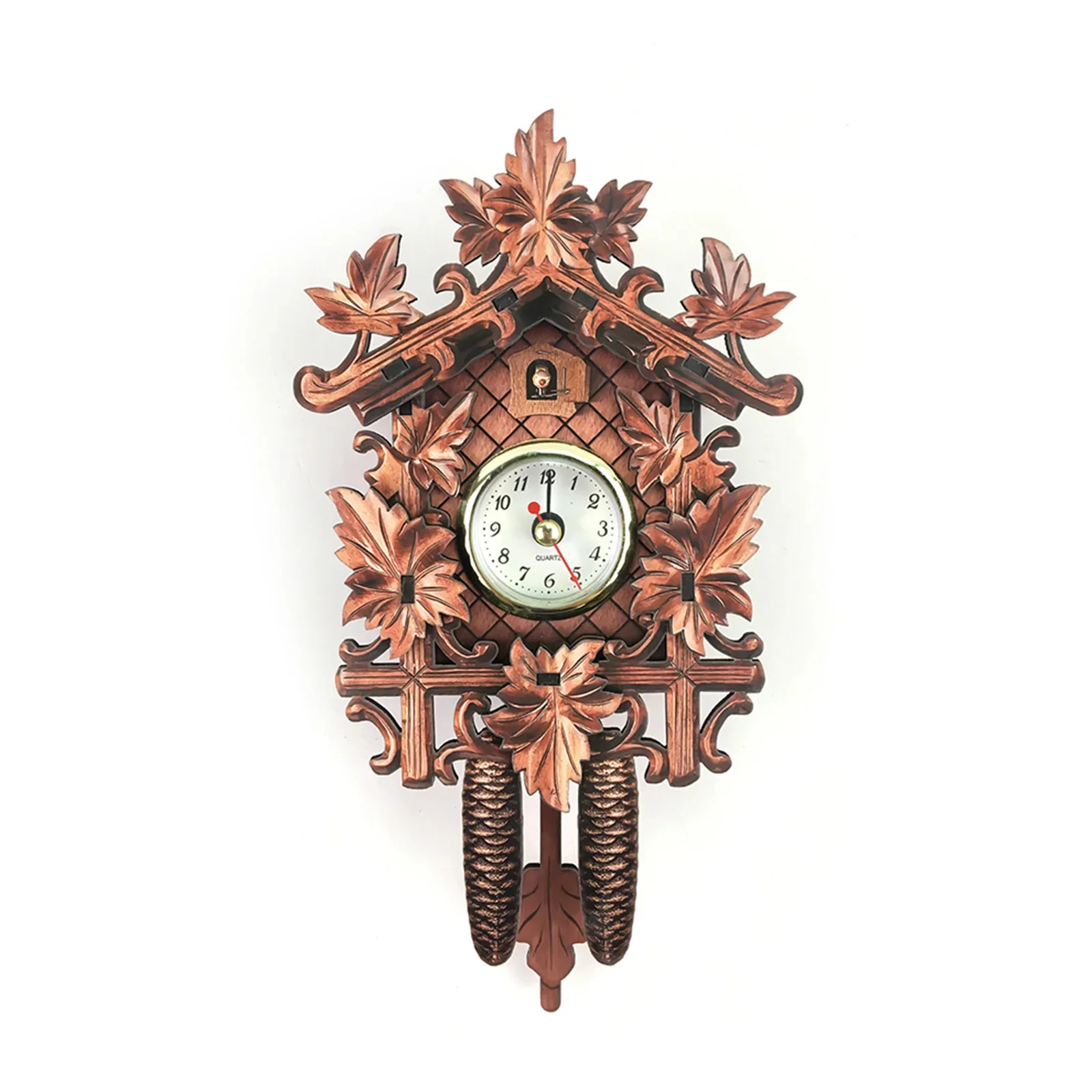 Wooden Hanging Wall Clock Bird Alarm Clock Cuckoo Clocks For Home Decoration Quartz Watch Decorative Home Decor - 5