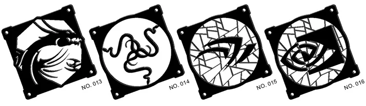 Case Fan Dustproof Filter Net Water Cooling