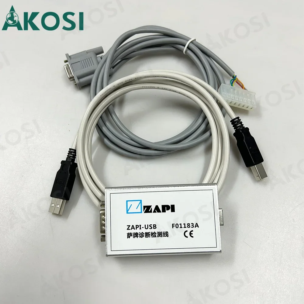 

Диагностический кабель ZAPI-USB (COM-порт), диагностическое программное обеспечение для контроллера ZAPI подходит для регулировки параметров