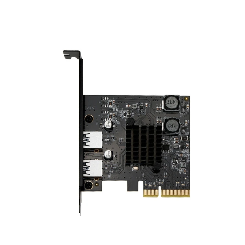 

Плата расширения Mini 2-Port Type-C PCI-E USB3.1 Gen 2, 10 Гбит/с, с 15-контактным разъемом, адаптер с автономным питанием USB 3,1 PCIe