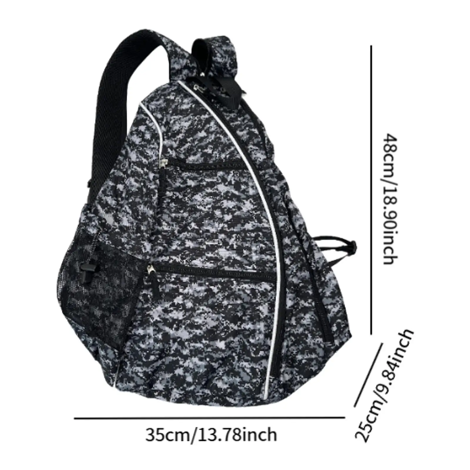 Pickleball Backpack Tennis Badminton Squash Rackets Travel Pouch Lightweight Pickleball Bag Paddle Holder for Men Women Gifts