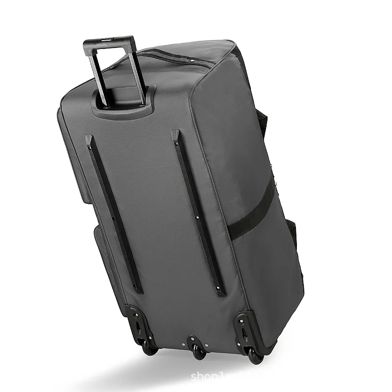 Essentials Oxford Cloth Oversized Suitcase For School Shoulder Bag Business Trip Handbag Moving Travel Trolley Case_voghion.com