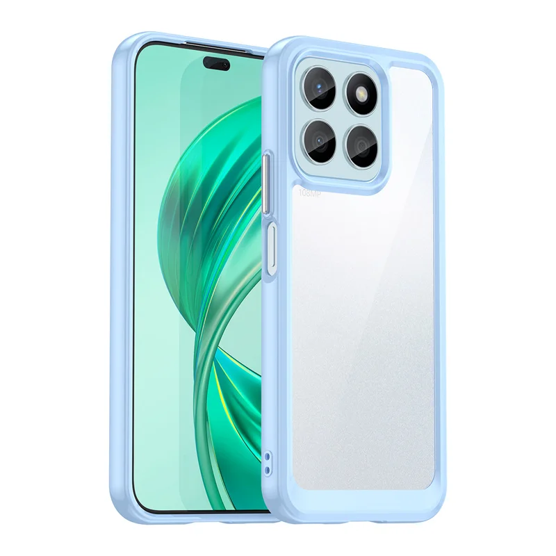 Transparent Colorful TPU Protective Phone Case Cover