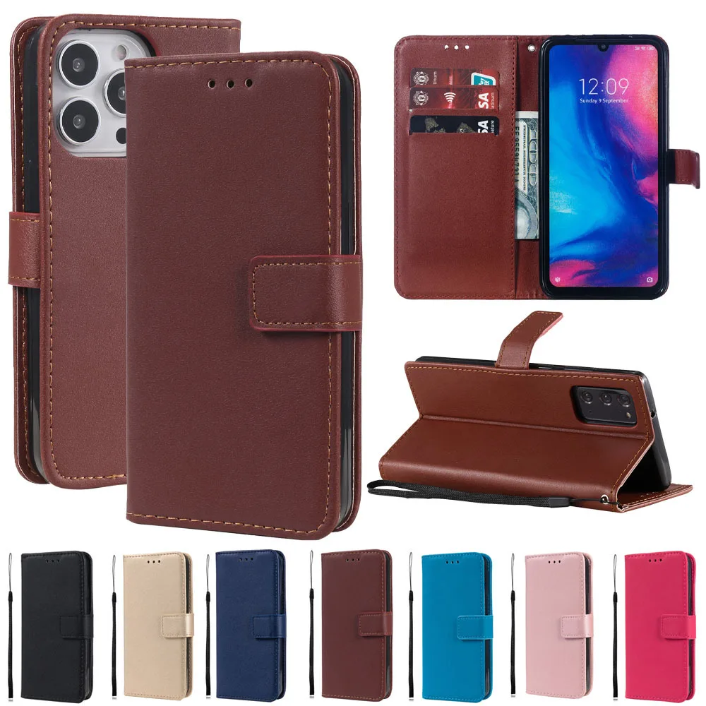 Portafoglio Flip Custodia In Pelle Per Iphone 13 12 11 Pro Max X Xs Xr Max Se 2020 3 6 6S 7 8 Plus 5 5S 4 4S Scheda Libro Telefono Copertina Posterior