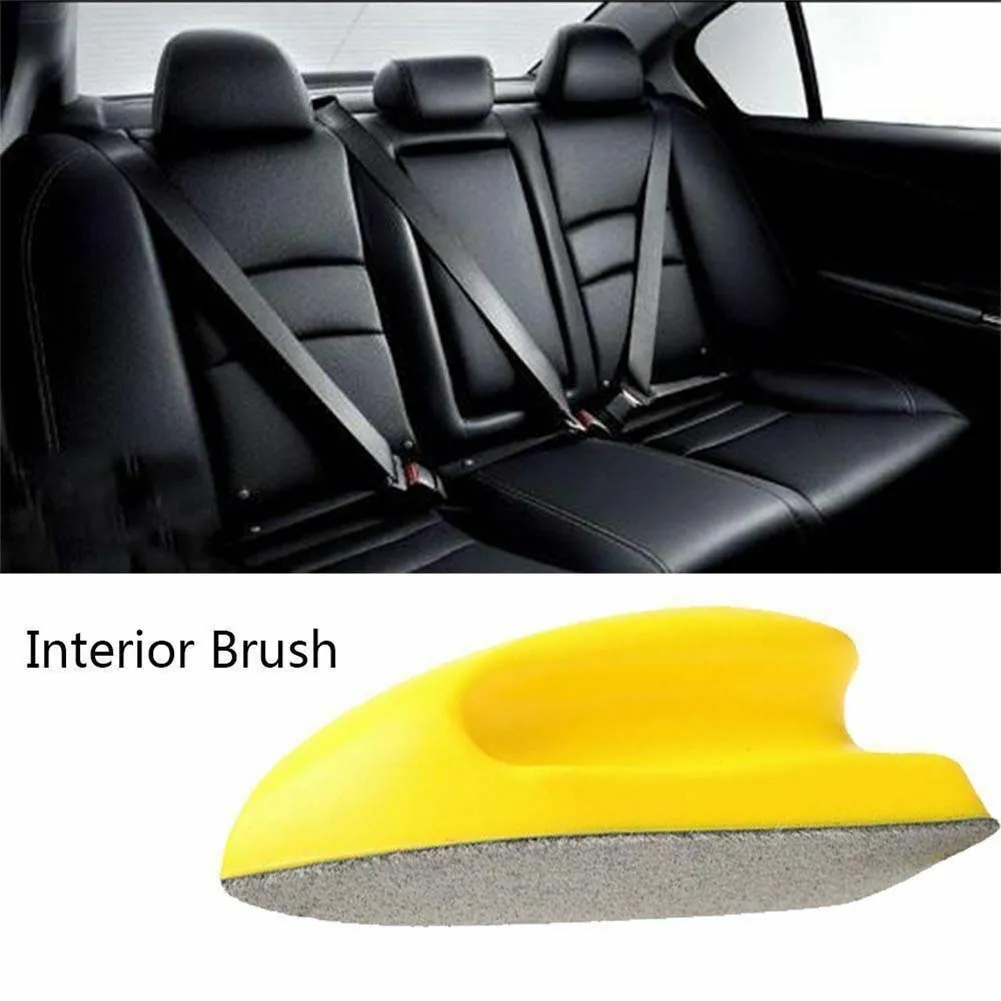 

Car Leather-Seat Care Detailing Clean Nano Brush Auto Interior Wash 50 X 120 X 35mm Accessories For Vehicles