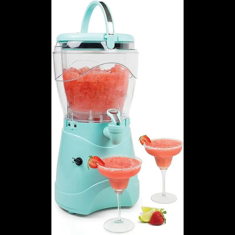 

Snow Shaved,Ice Machine,Slushie Machine,Slush Machine,1-Gallon,Aqua