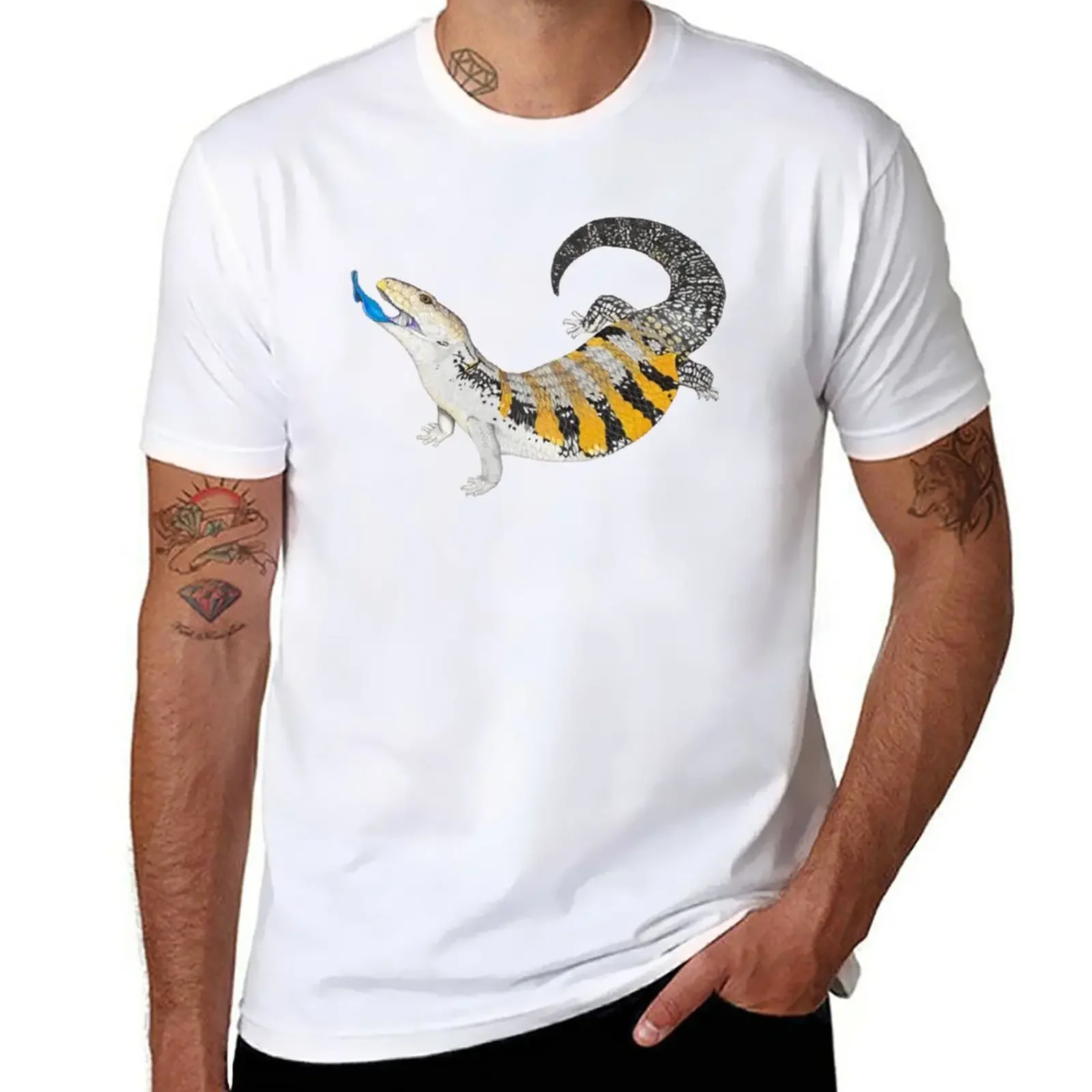 

Blue Tongue Skink T-Shirt oversizeds customs men t shirts
