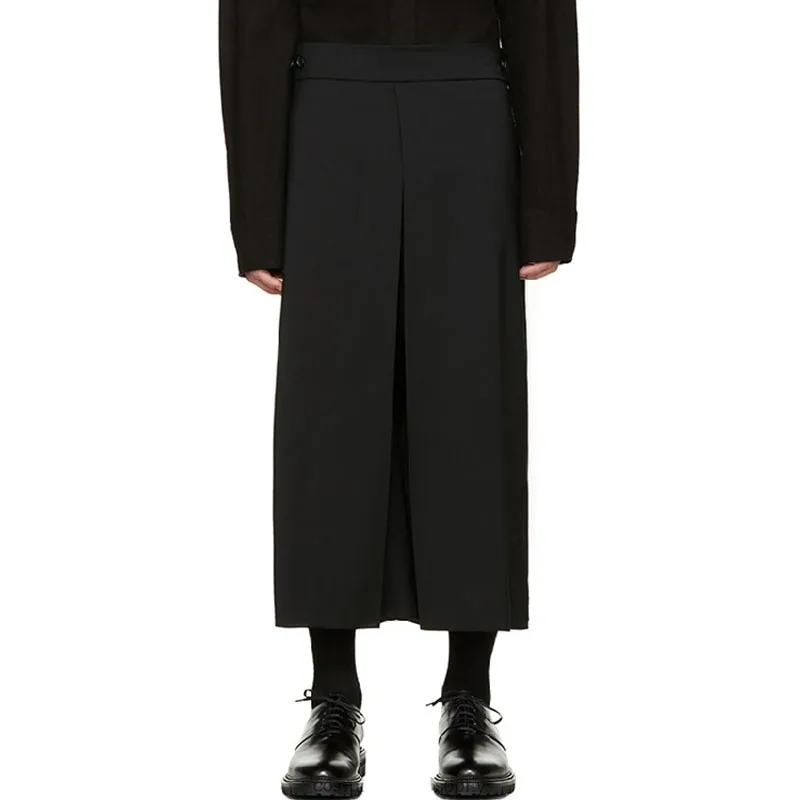 

New Men's clothing GD Hair Stylist fashion Basic style Classical loose Wide Leg Pants plus size singer costumes
