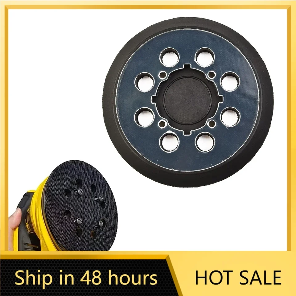5" 8 Hole Metal Sander Pad S Compatible With DeWalt Orbital 9 thumbnail image