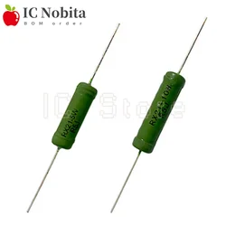 50PCS RX21 5W 6W 10W Wire Wound Resistance Resistor 5% 0.1~33K 3 4.7 10 22 27 47 100 120 220 270 330R 360 510 1K 10K 12K 15K Ohm
